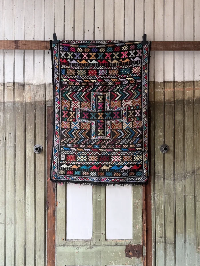 Small Moroccan Kilim Rug - Image 1