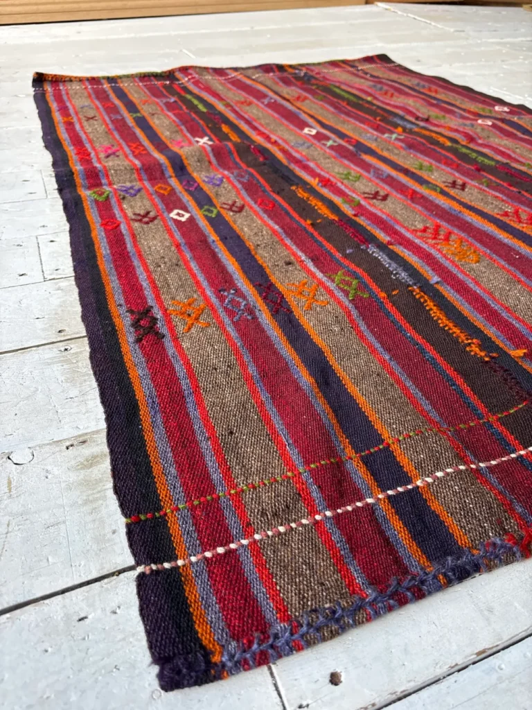 Small Turkish Kilim Rug