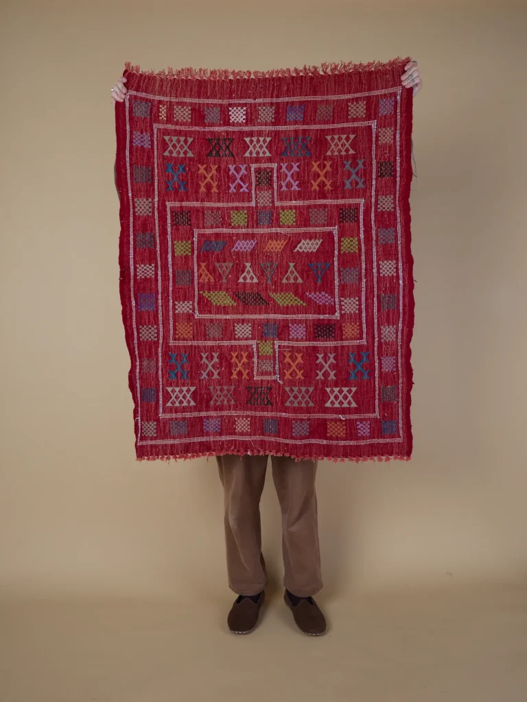 Small Moroccan Kilim Rug