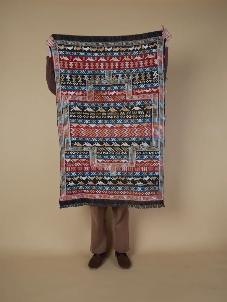 Small Moroccan Kilim Rug
