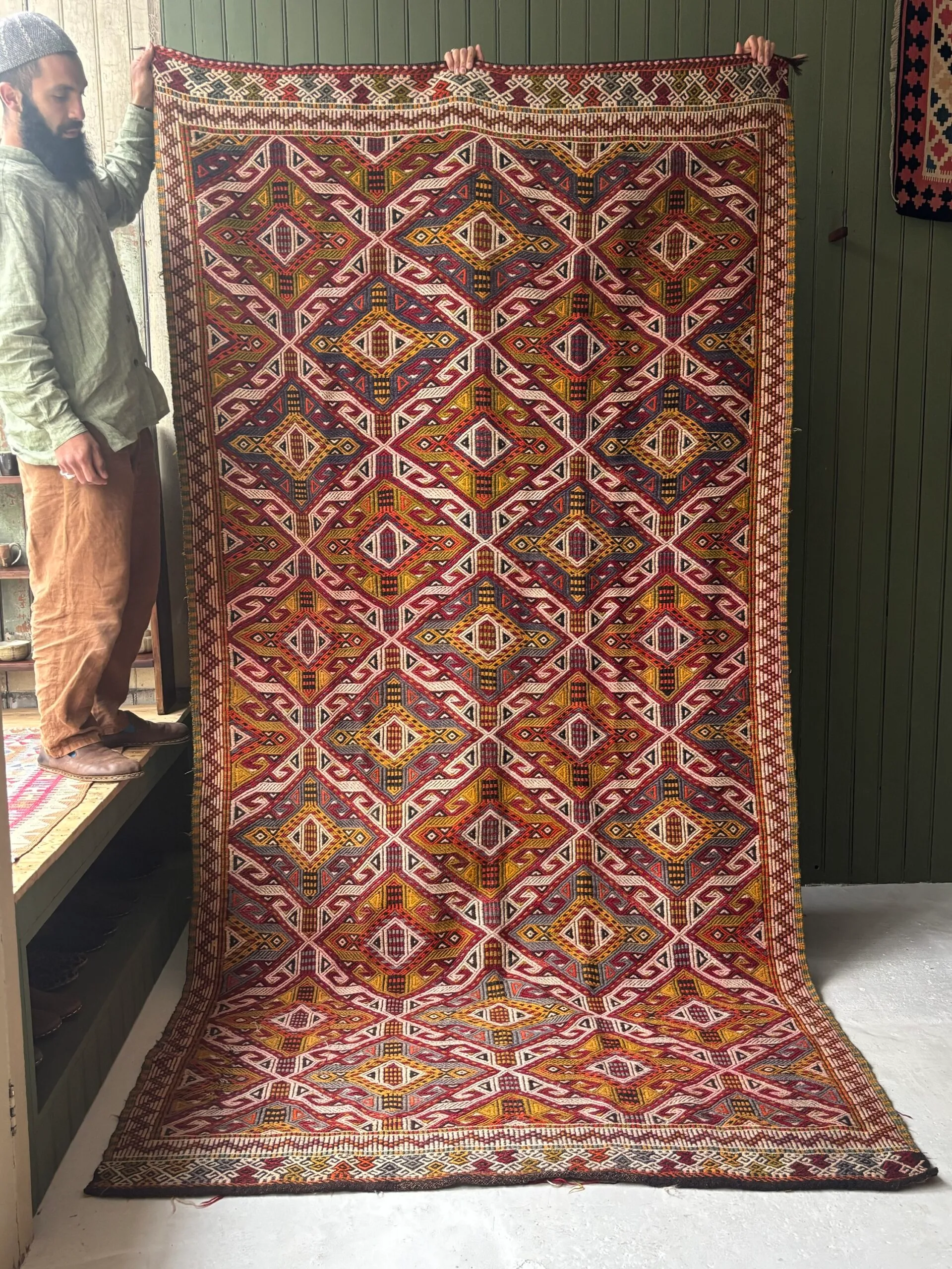 Large Jajim Kilim Rug - Image 1