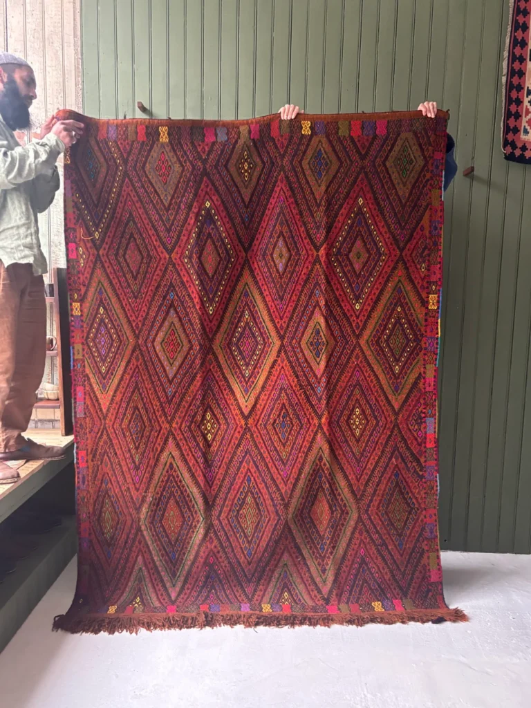 Large Anatolian Kilim Rug