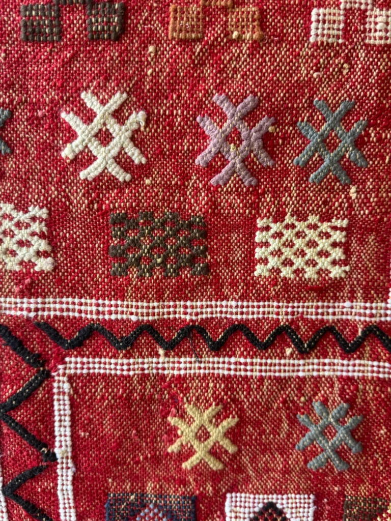 Small Moroccan Kilim Rug