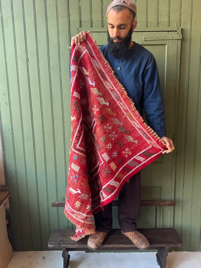 Small Moroccan Kilim Rug