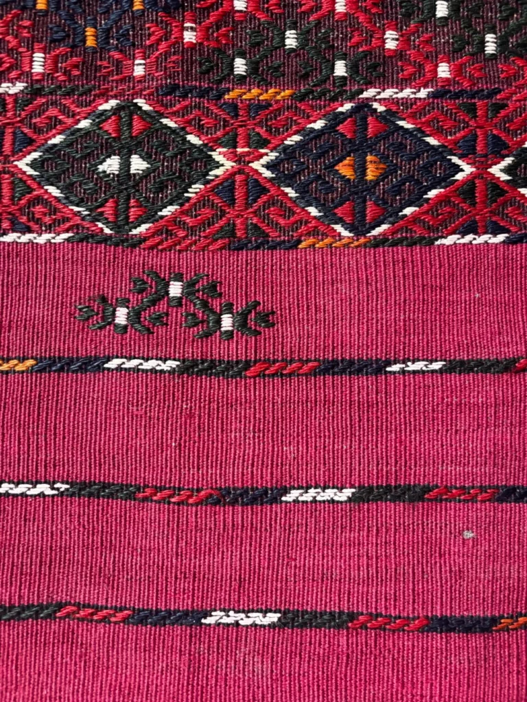 Large Turkmen Kilim Rug