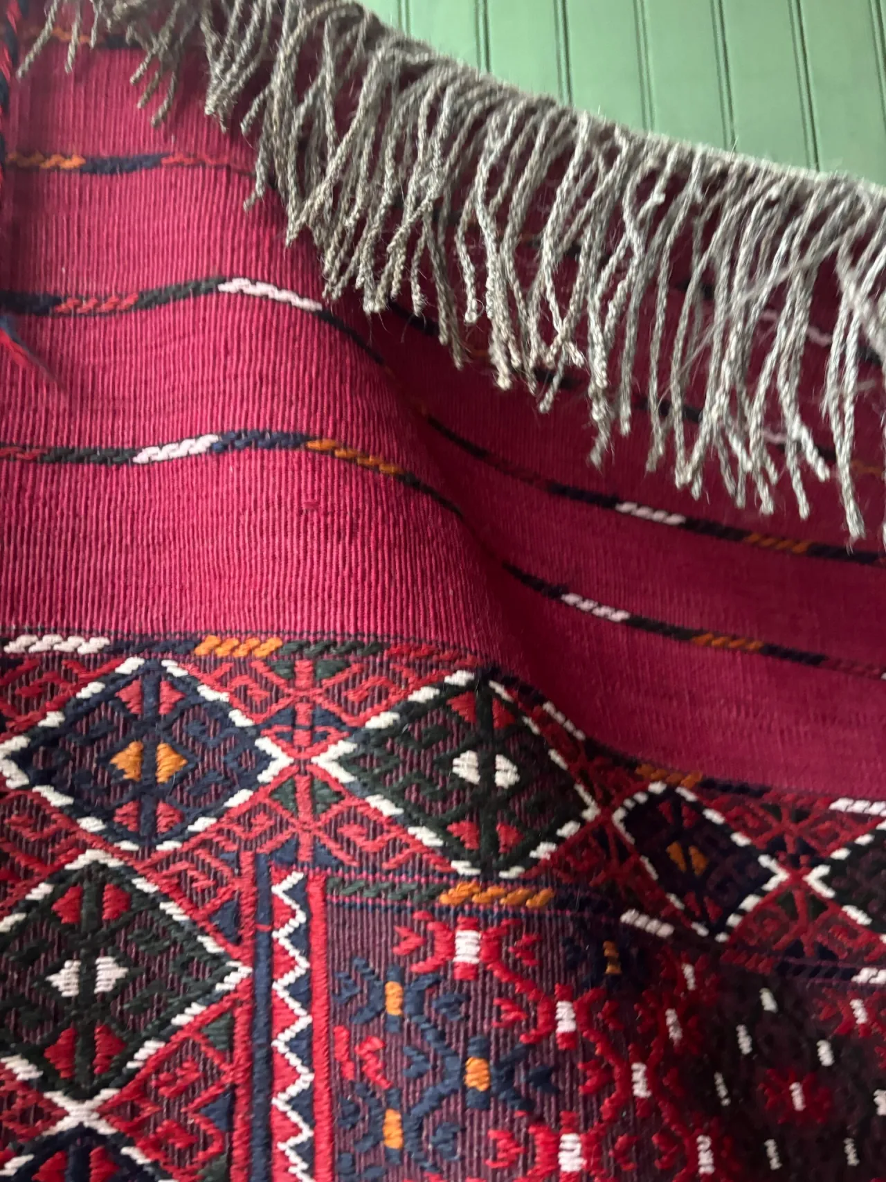 Large Turkmen Kilim Rug - Image 4