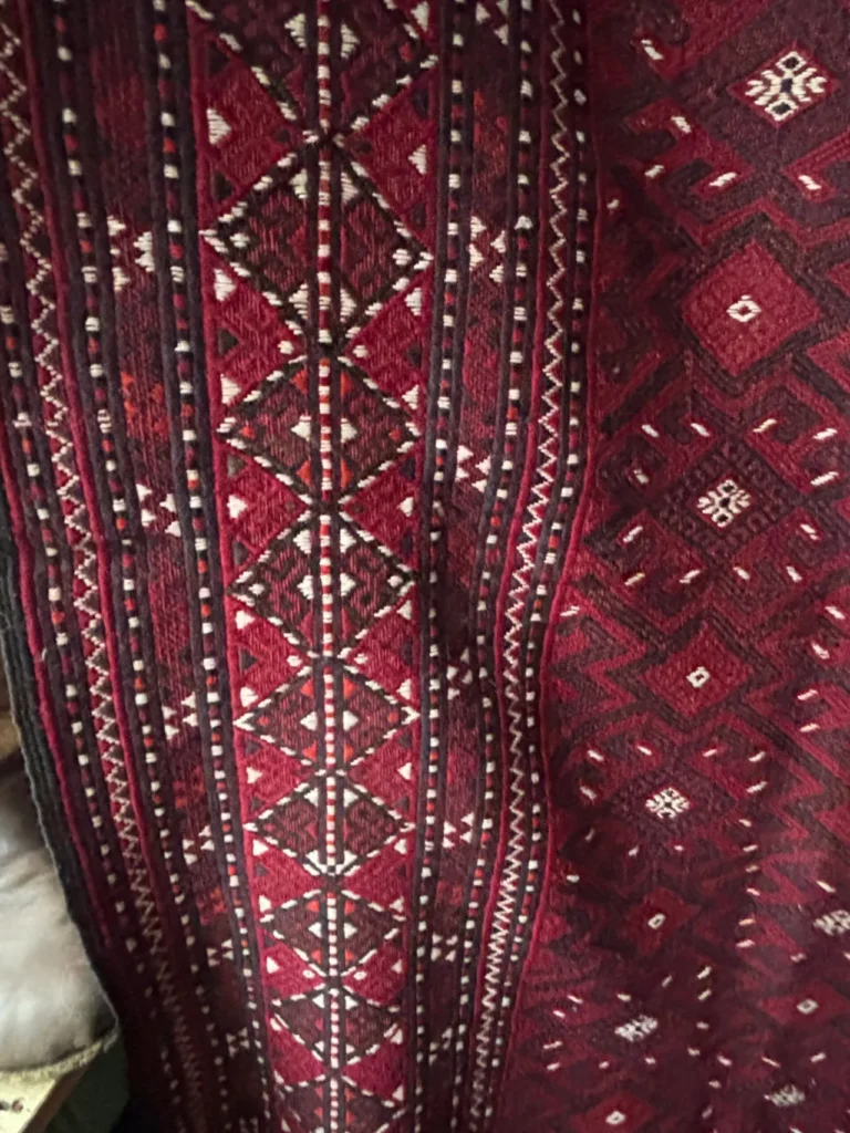 Large Turkmen Kilim Rug