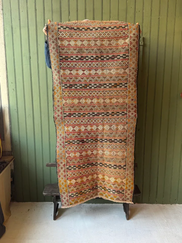 Small Moroccan Kilim Runner