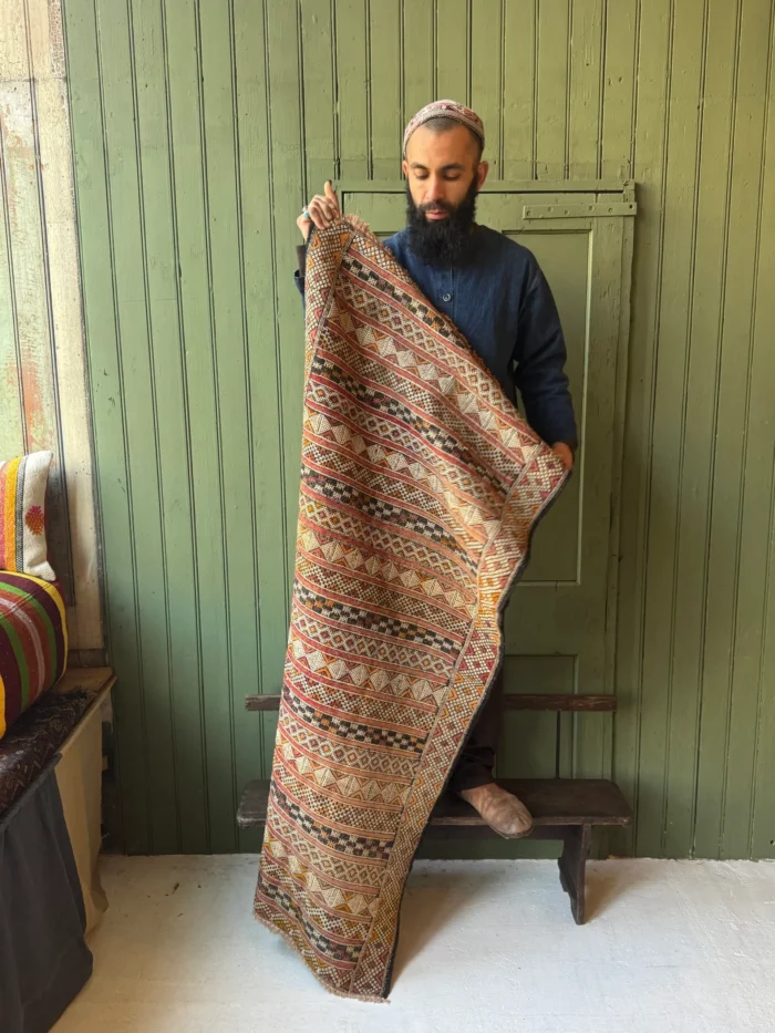 Small Moroccan Kilim Runner - Image 3