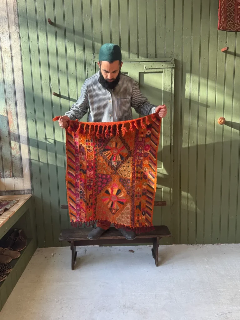 Small Iraqi Kilim Rug