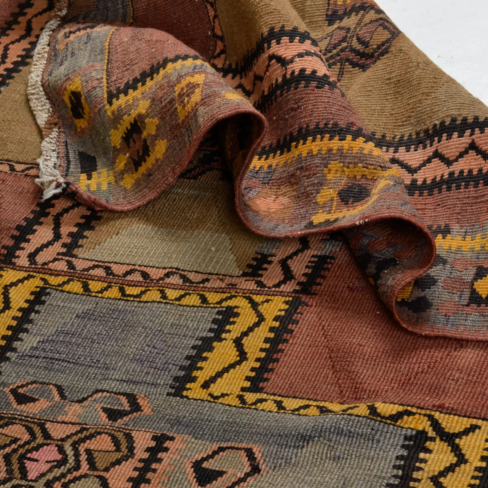 Large Anatolian Kilim Rug - Image 3