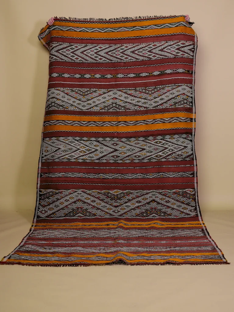 Large Moroccan Kilim Rug